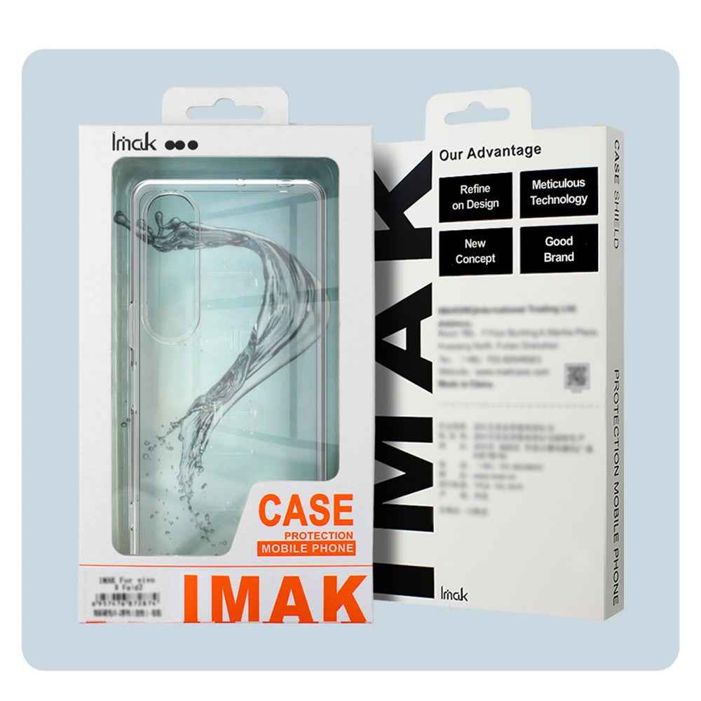 IMAK UX-10 Series For Xiaomi 17 Pro Clear Phone Case Soft TPU Mobile Back Cover