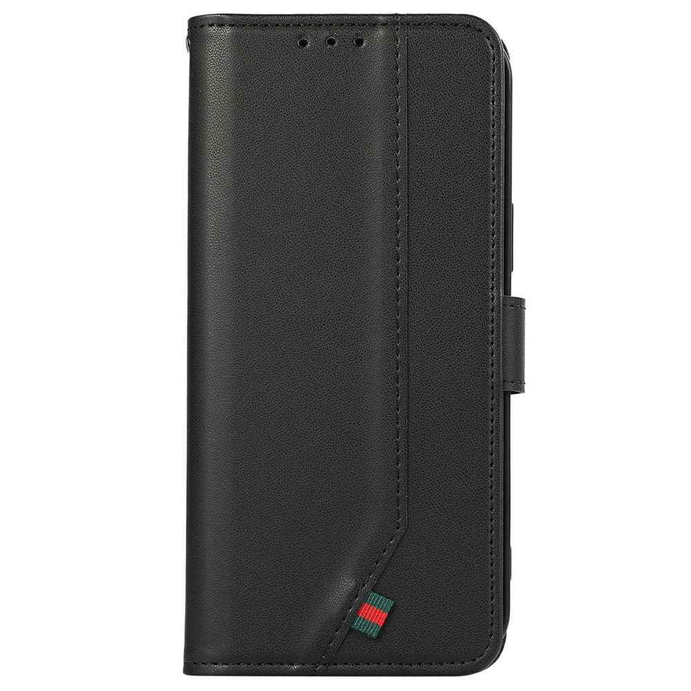 For Xiaomi 17 Pro Case RFID Blocking Flip Leather Phone Cover - Black