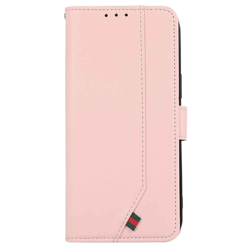 For Xiaomi 17 Pro Case RFID Blocking Flip Leather Phone Cover - Pink