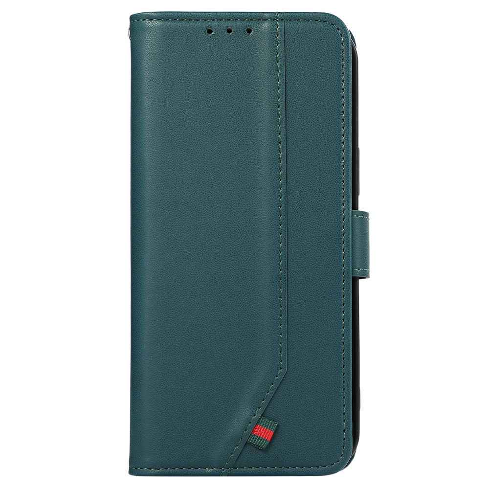 For Xiaomi 17 Pro Case RFID Blocking Flip Leather Phone Cover - Green