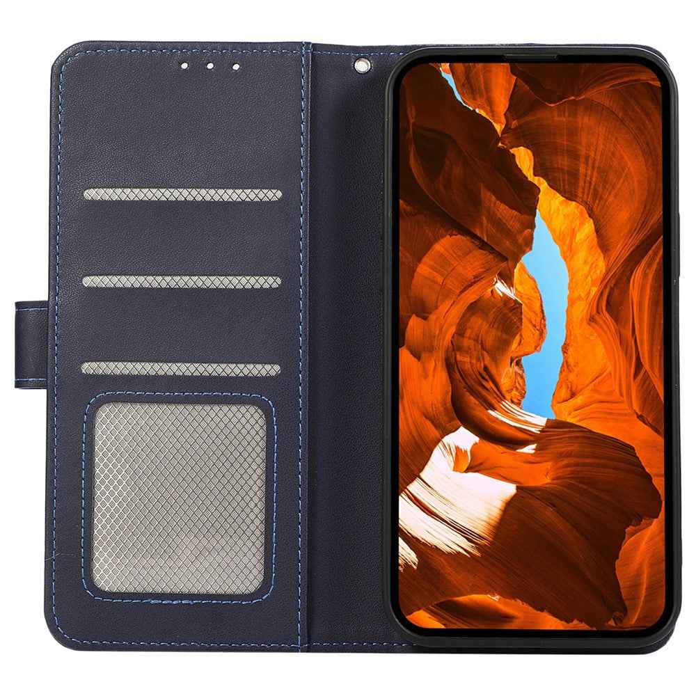 For Xiaomi 17 Pro Case RFID Blocking Flip Leather Phone Cover - Blue
