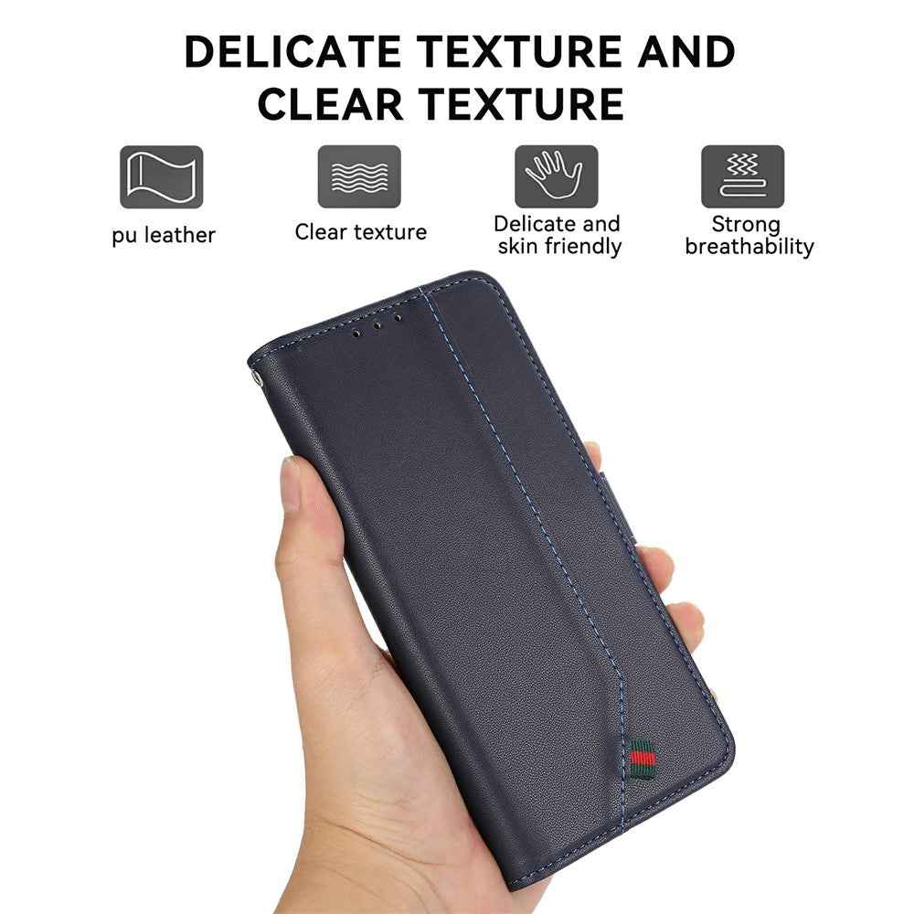 For Xiaomi 17 Pro Case RFID Blocking Flip Leather Phone Cover - Blue