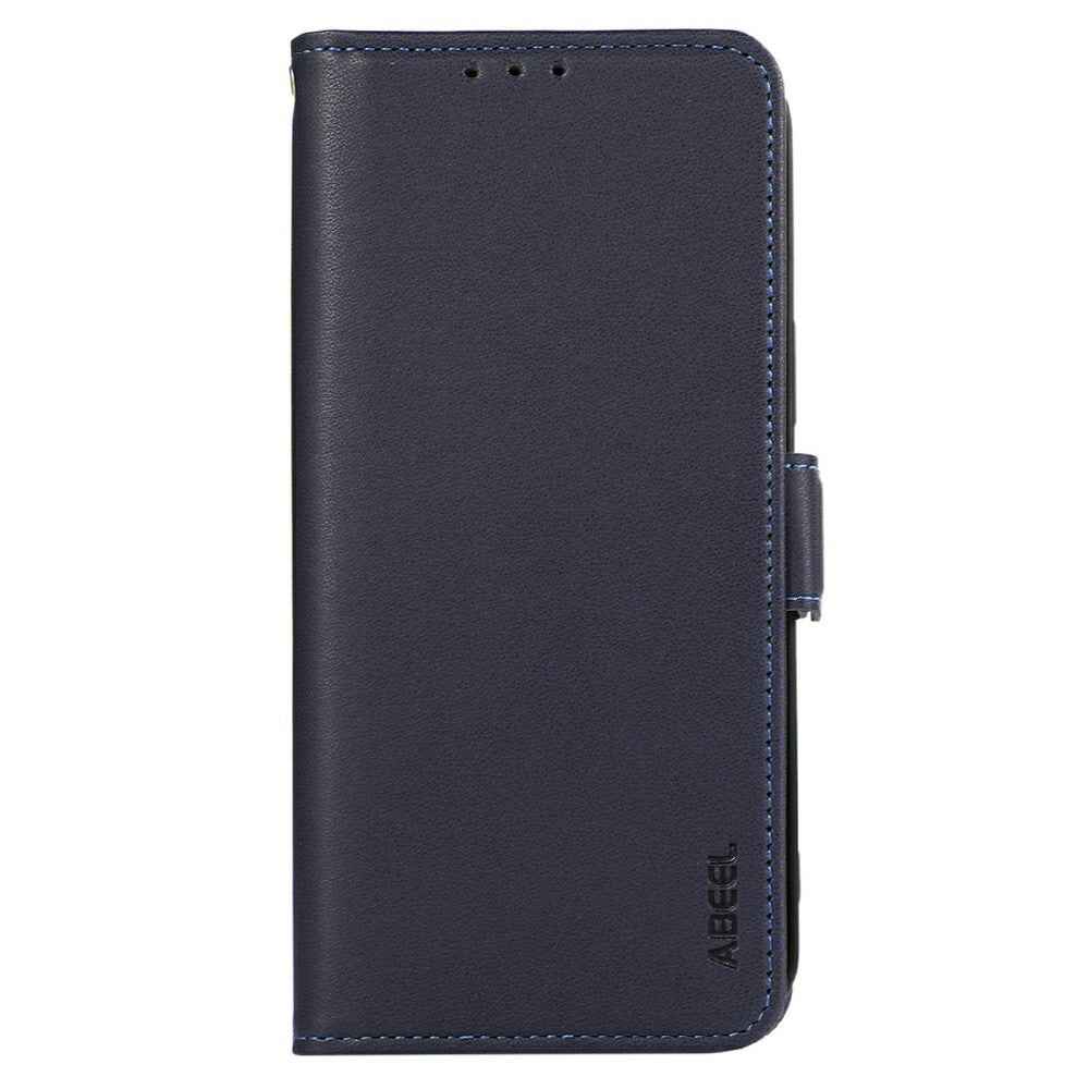 ABEEL For Xiaomi 17 Pro Case Leather Phone Cover with RFID Blocking Wallet - Blue