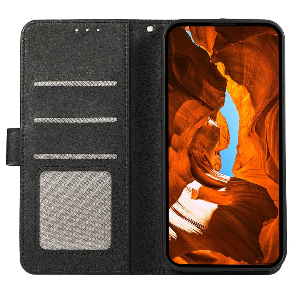 For Xiaomi 17 Pro Max Case RFID Blocking Flip Leather Phone Cover - Black