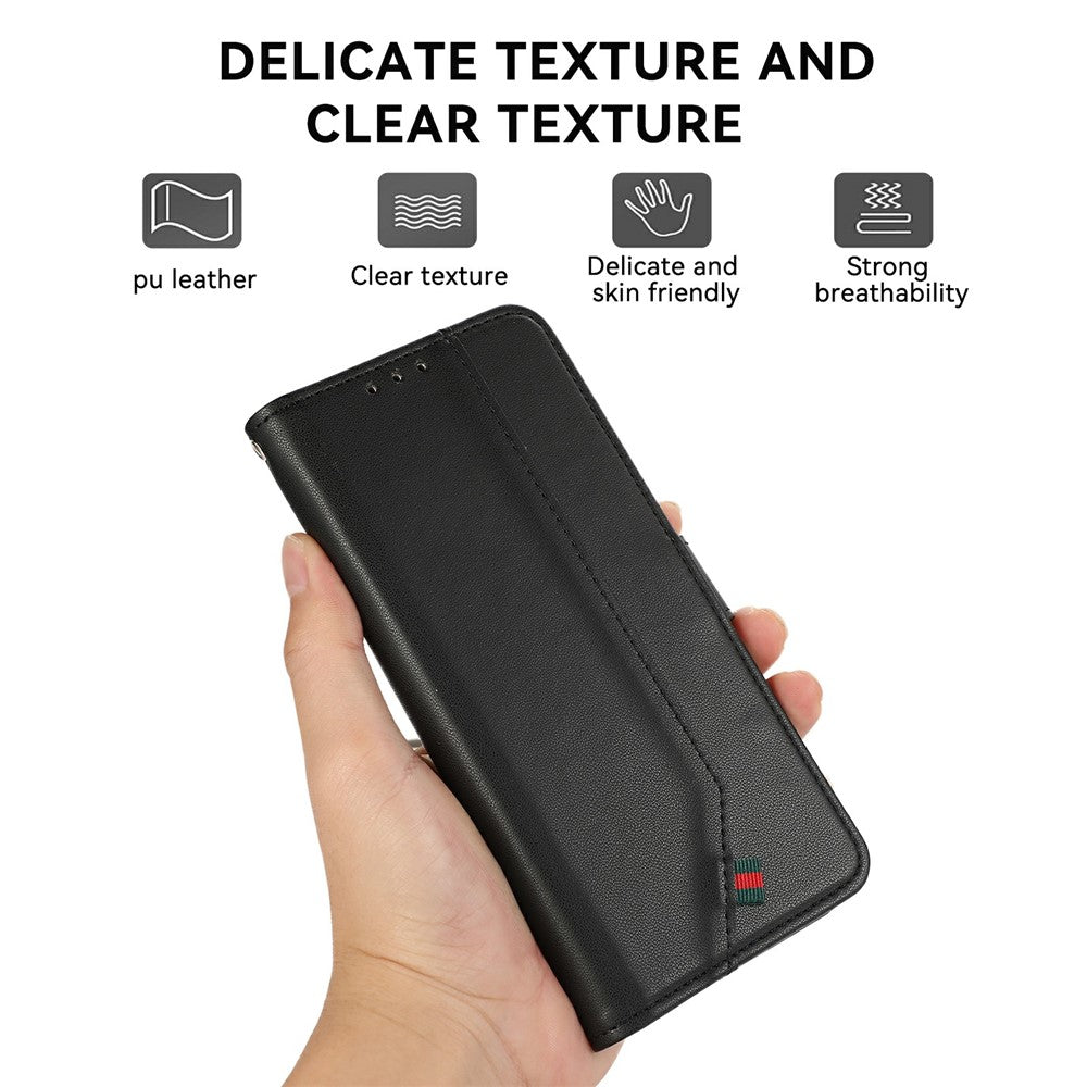 For Xiaomi 17 Pro Max Case RFID Blocking Flip Leather Phone Cover - Black