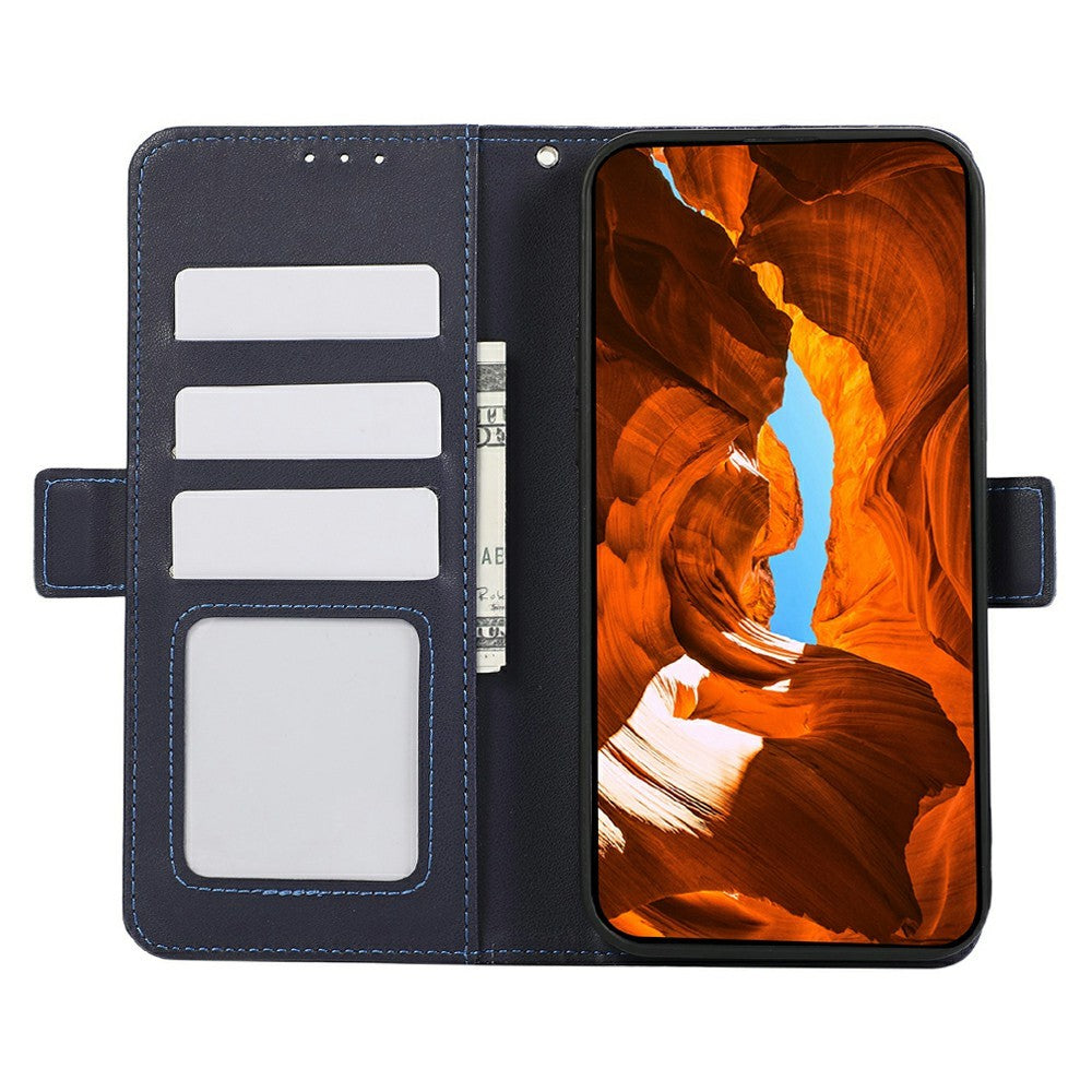ABEEL For Xiaomi Redmi Note 15 Pro 5G (Global) Case Leather Phone Cover with RFID Blocking Wallet - Blue
