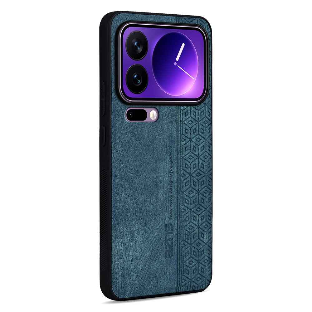 AZNS For Xiaomi 17 Pro Case Protective PU Leather Covered TPU Phone Shell - Green