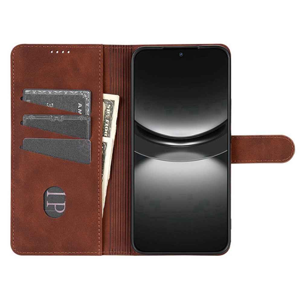 AZNS For Xiaomi 17 Pro Case PU Leather Wallet Phone Cover - Brown
