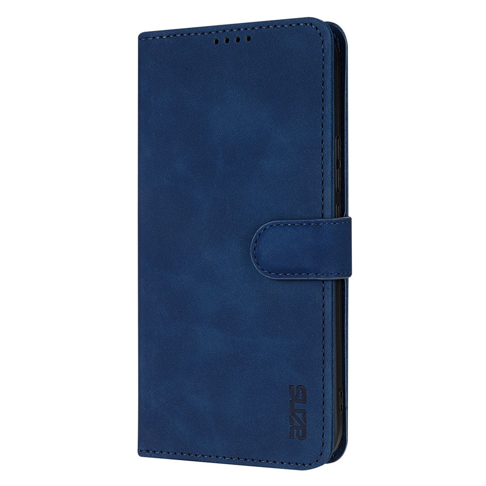 AZNS For Xiaomi 17 Pro Max Case PU Leather Wallet Phone Cover - Blue