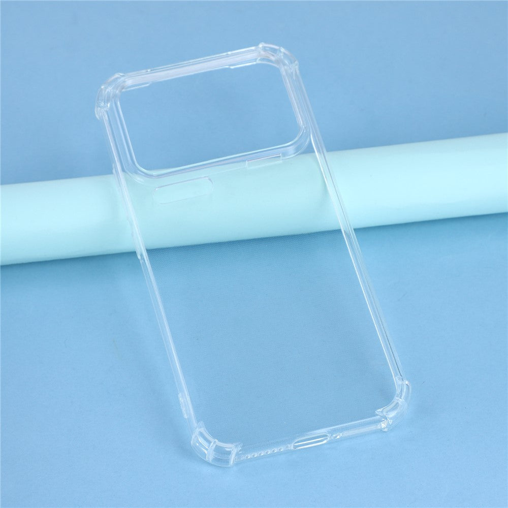 For Xiaomi 17 Pro Max Phone Case Reinforced Four Corner Anti-Drop Clear TPU Phone Cover