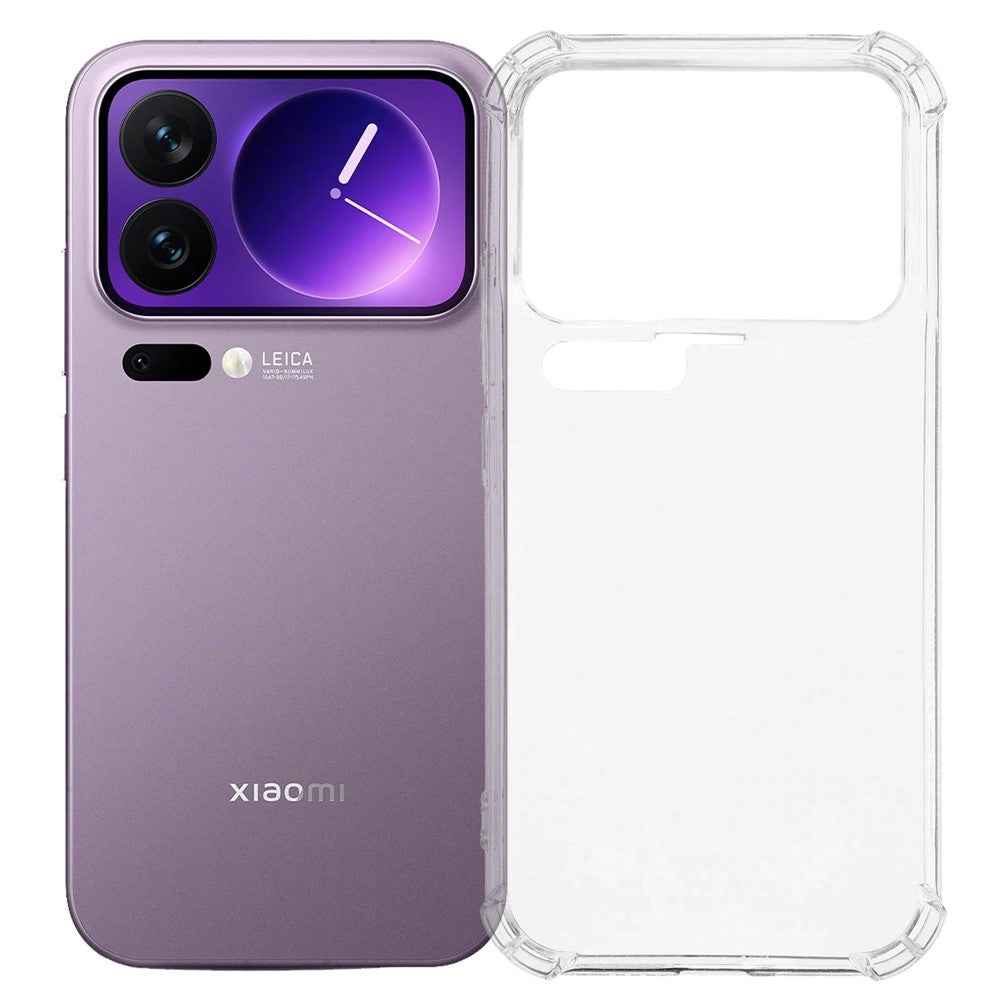 For Xiaomi 17 Pro Phone Case Reinforced Four Corner Anti-Drop Clear TPU Phone Cover