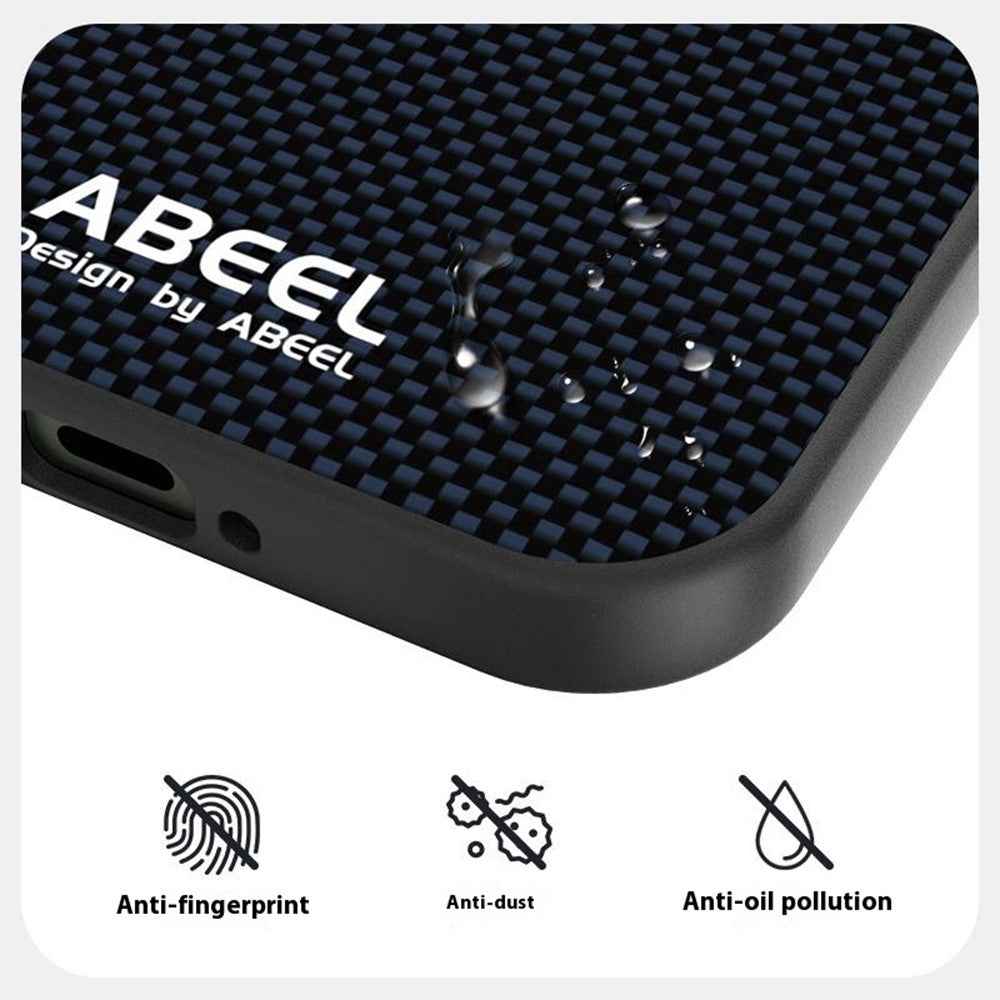 ABEEL For Xiaomi 17 Pro Magnetic Case Printed PC TPU Aluminum Alloy Leather Phone Cover - Blue