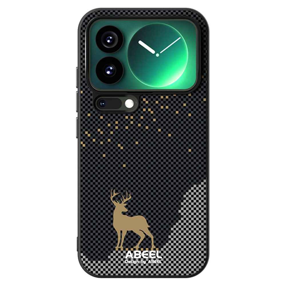 ABEEL For Xiaomi 17 Pro Magnetic Case Ultra Slim PC TPU Phone Back Cover - Deer
