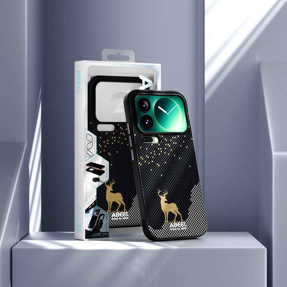 ABEEL For Xiaomi 17 Pro Magnetic Case Ultra Slim PC TPU Phone Back Cover - Sunrise