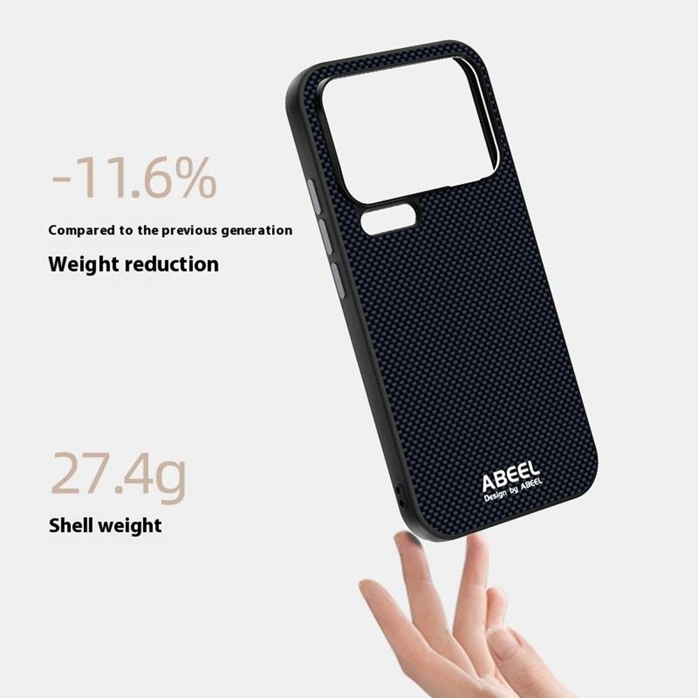 ABEEL For Xiaomi 17 Pro Max Magnetic Case Printed PC TPU Aluminum Alloy Leather Phone Cover - Green