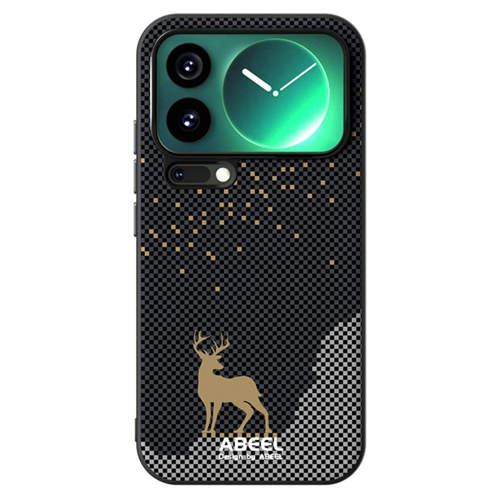 ABEEL For Xiaomi 17 Pro Max Magnetic Case Ultra Slim PC TPU Phone Back Cover - Deer