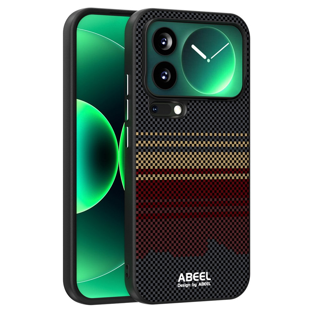 ABEEL For Xiaomi 17 Pro Max Magnetic Case Ultra Slim PC TPU Phone Back Cover - Sunrise