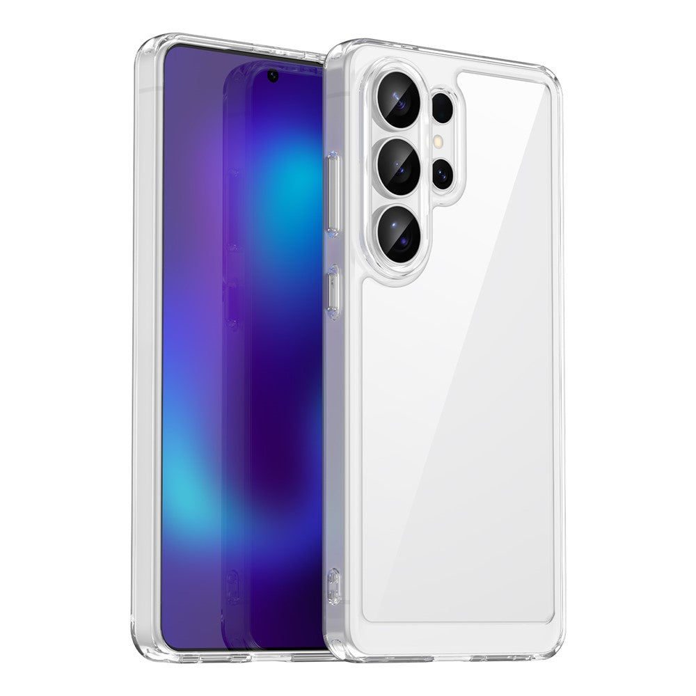 For-Samsung-Galaxy-S26-Ultra-Case-TPU-+-Acrylic-Protective-Clear-Phone-Cover-Transparent