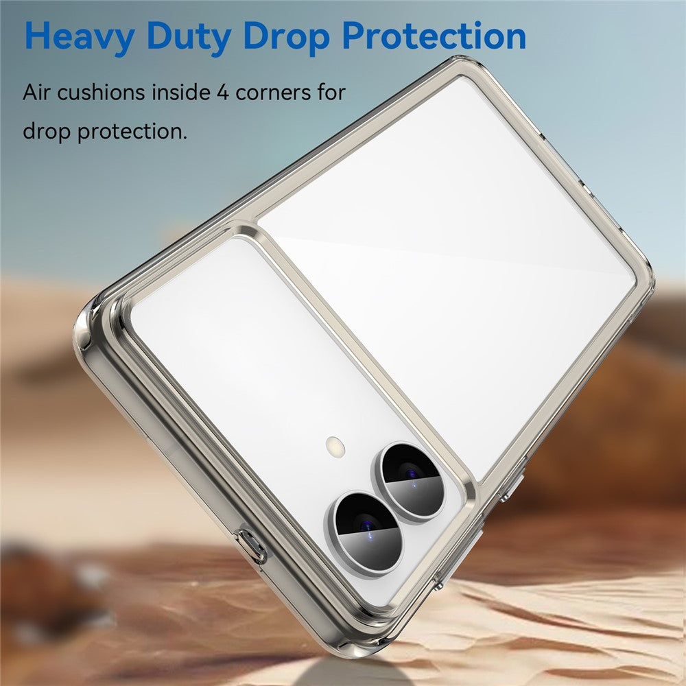 For-Samsung-Galaxy-S26-Edge-Case-TPU-+-Acrylic-Protective-Clear-Phone-Cover-Transparent-Grey