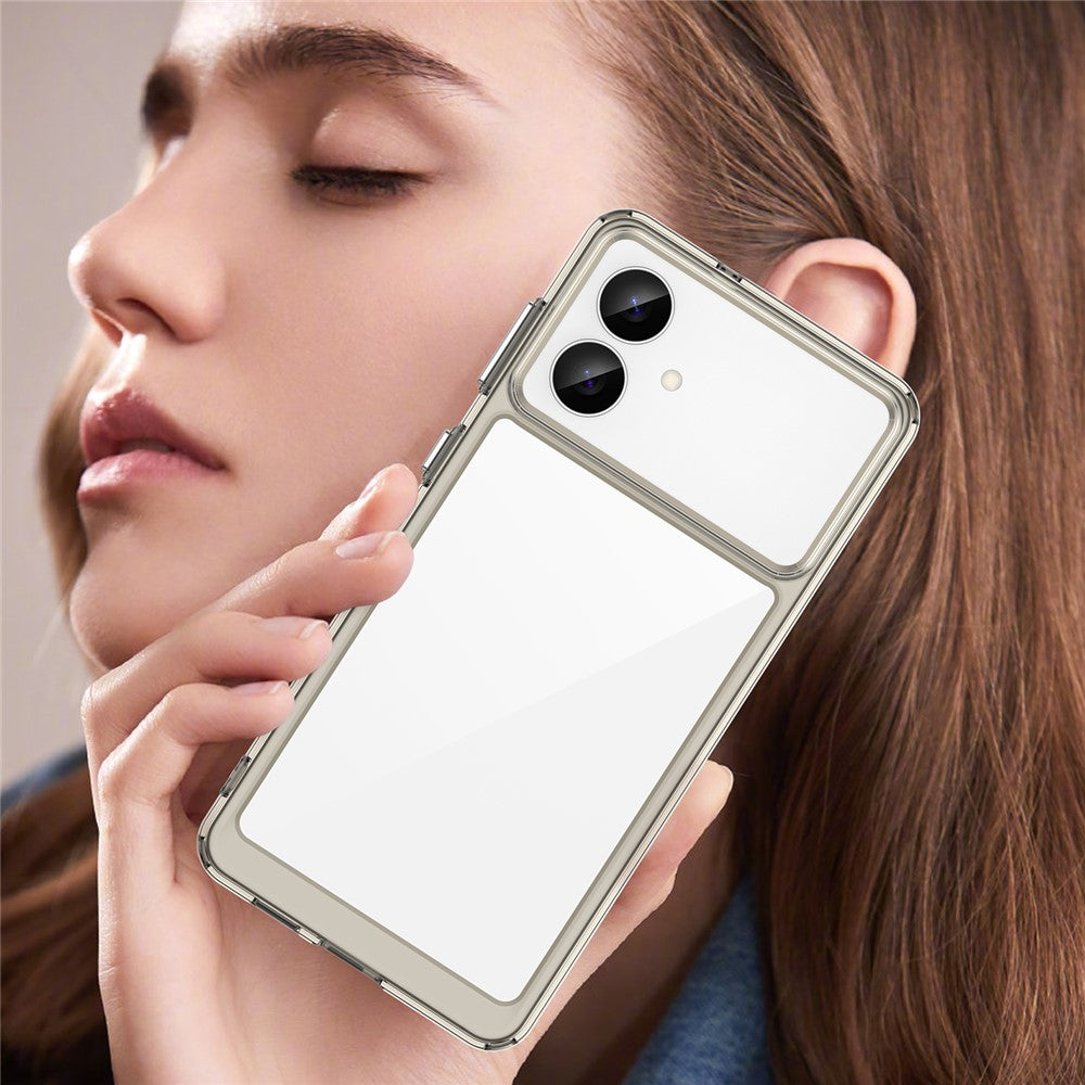 For-Samsung-Galaxy-S26-Edge-Case-TPU-+-Acrylic-Protective-Clear-Phone-Cover-Transparent-Grey