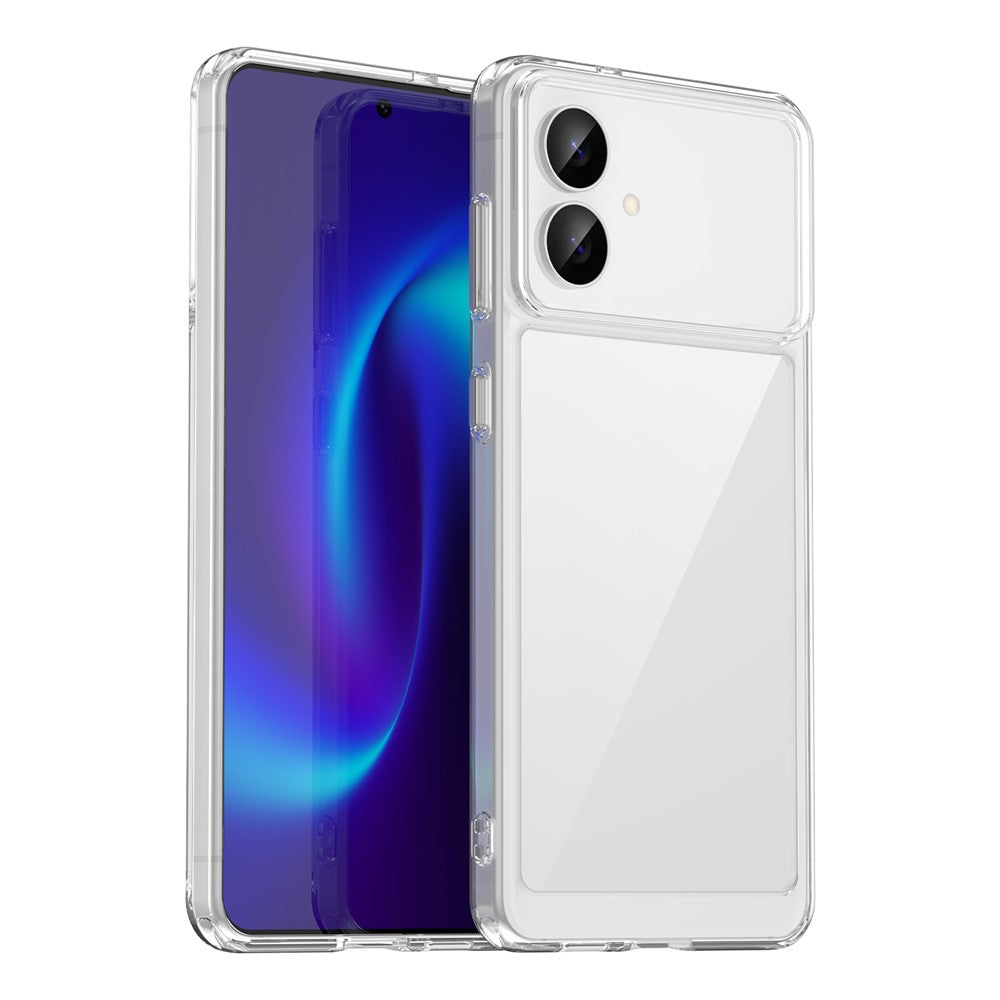 For-Samsung-Galaxy-S26-Edge-Case-TPU-+-Acrylic-Protective-Clear-Phone-Cover-Transparent