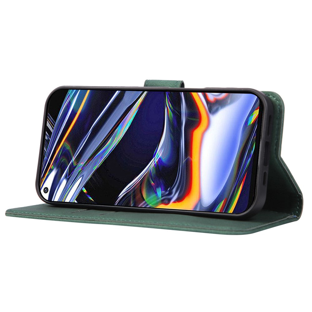 KHAZNEH For Xiaomi Redmi Note 15 Pro 5G (Global) Case PU Leather Wallet Stand Phone Cover - Green