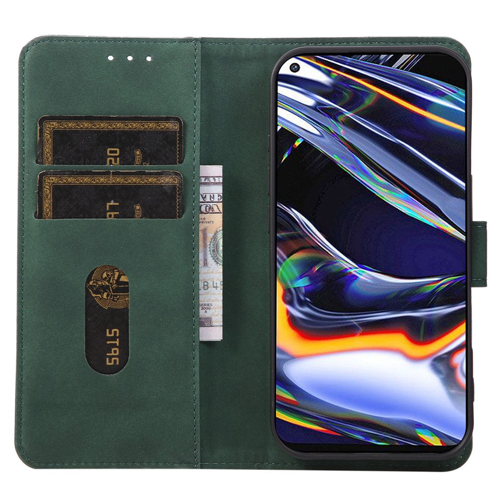 KHAZNEH For Xiaomi Poco M8 Pro 5G / Redmi Note 15 Pro+ 5G (Global) Case PU Leather Wallet Stand Phone Cover - Green