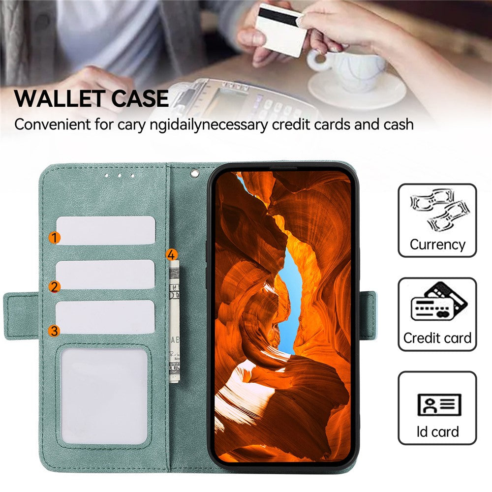 ABEEL For Xiaomi Poco M8 Pro 5G / Redmi Note 15 Pro+ 5G (Global) Case PU Leather Folio Stand View RFID Blocking Phone Cover - Baby Blue