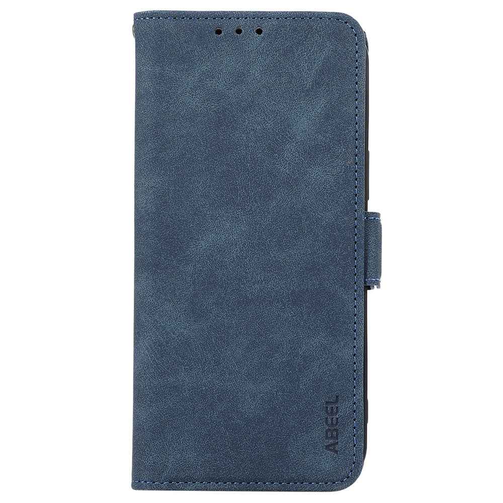 ABEEL For Xiaomi 17 Pro Case PU Leather Folio Stand View RFID Blocking Phone Cover - Blue
