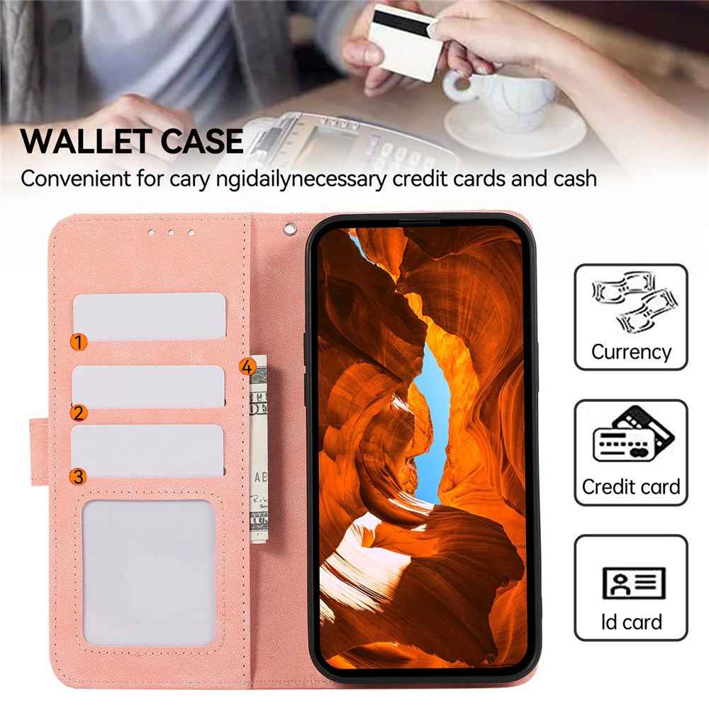 ABEEL For Xiaomi 17 Pro Case Color Splicing Leather Flip Phone Cover RFID Blocking - Pink