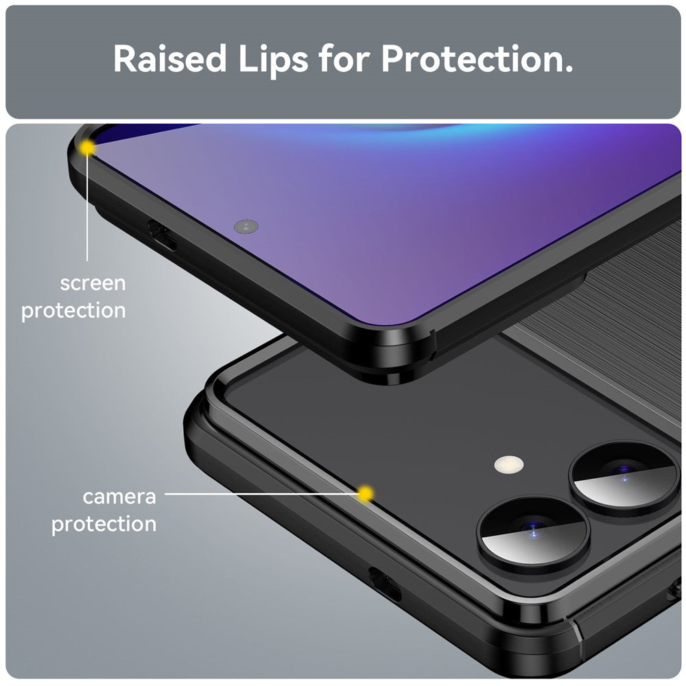 For-Samsung-Galaxy-S26-Edge-Case-Protective-Phone-Cover-Carbon-Fiber-Texture-Brushed-Black