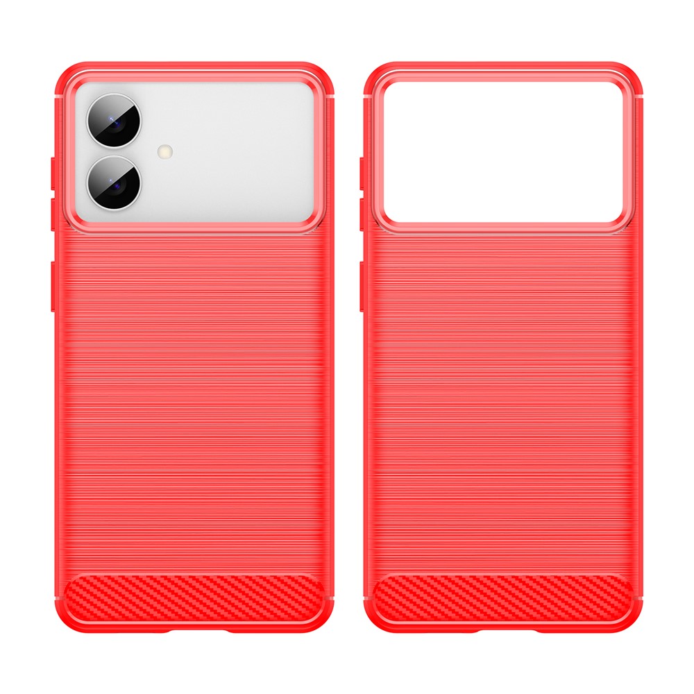 For-Samsung-Galaxy-S26-Edge-Case-Protective-Phone-Cover-Carbon-Fiber-Texture-Brushed-Red