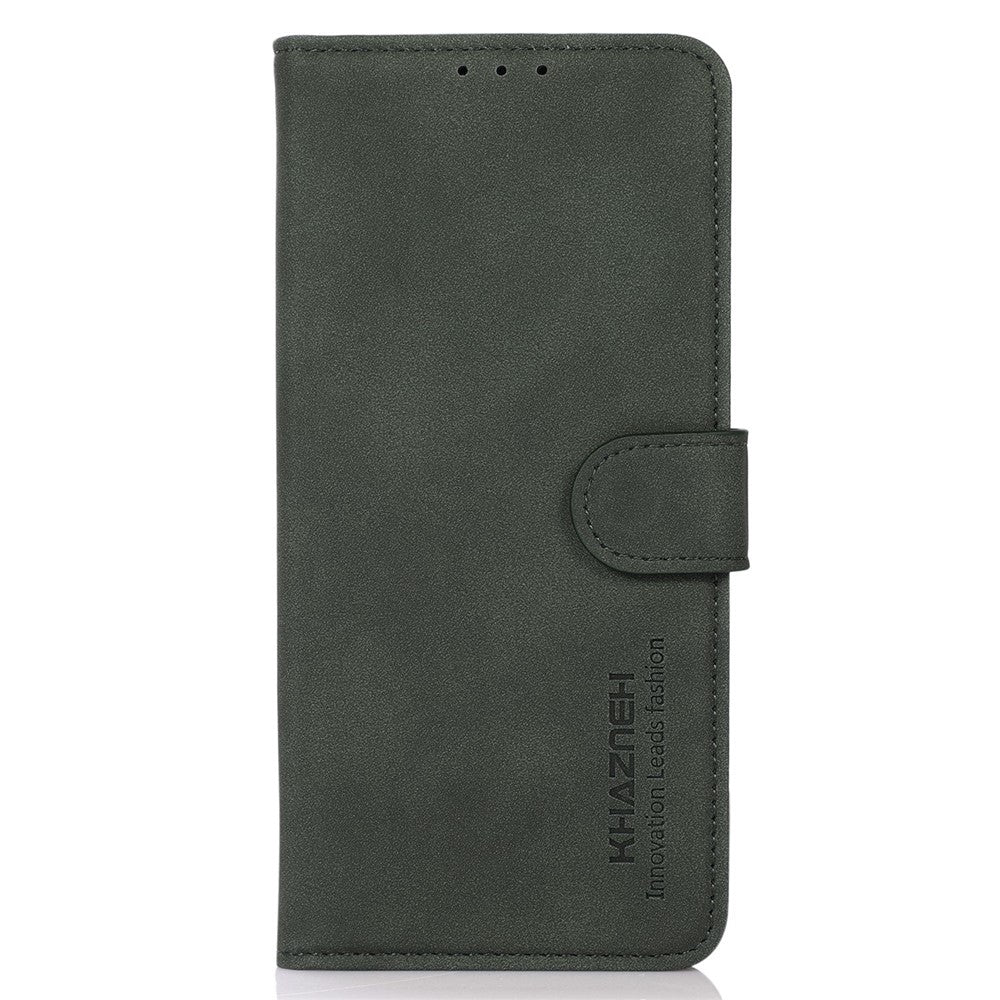 KHAZNEH For Xiaomi 17 Pro Max Case Anti Scratch PU Leather Wallet Stand Phone Cover - Green
