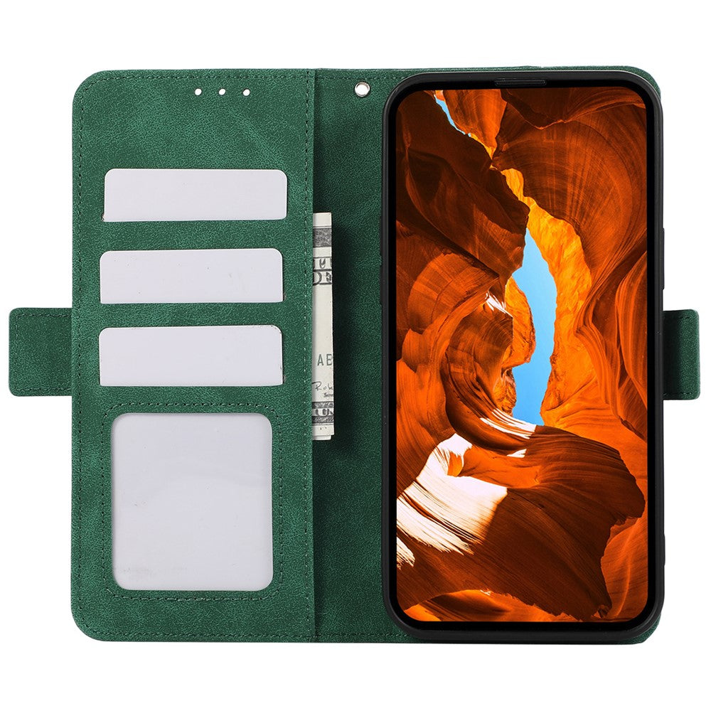 ABEEL For Xiaomi 17 Pro Max Case PU Leather Folio Stand View RFID Blocking Phone Cover - Green