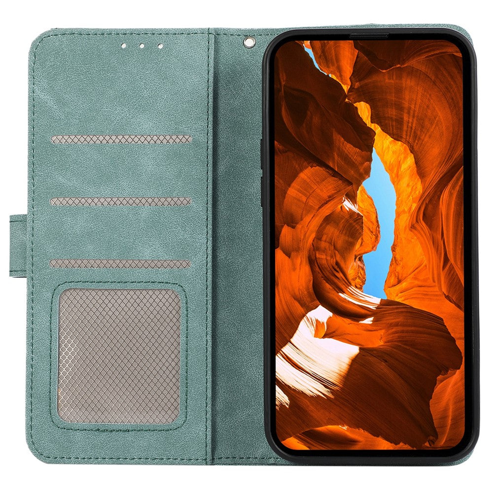 ABEEL For Xiaomi 17 Pro Max Case Color Splicing Leather Flip Phone Cover RFID Blocking - Baby Blue