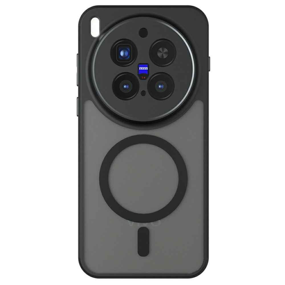 For vivo X300 Pro 5G Magnetic Case TPU + PC Matte Skin Touch Phone Cover