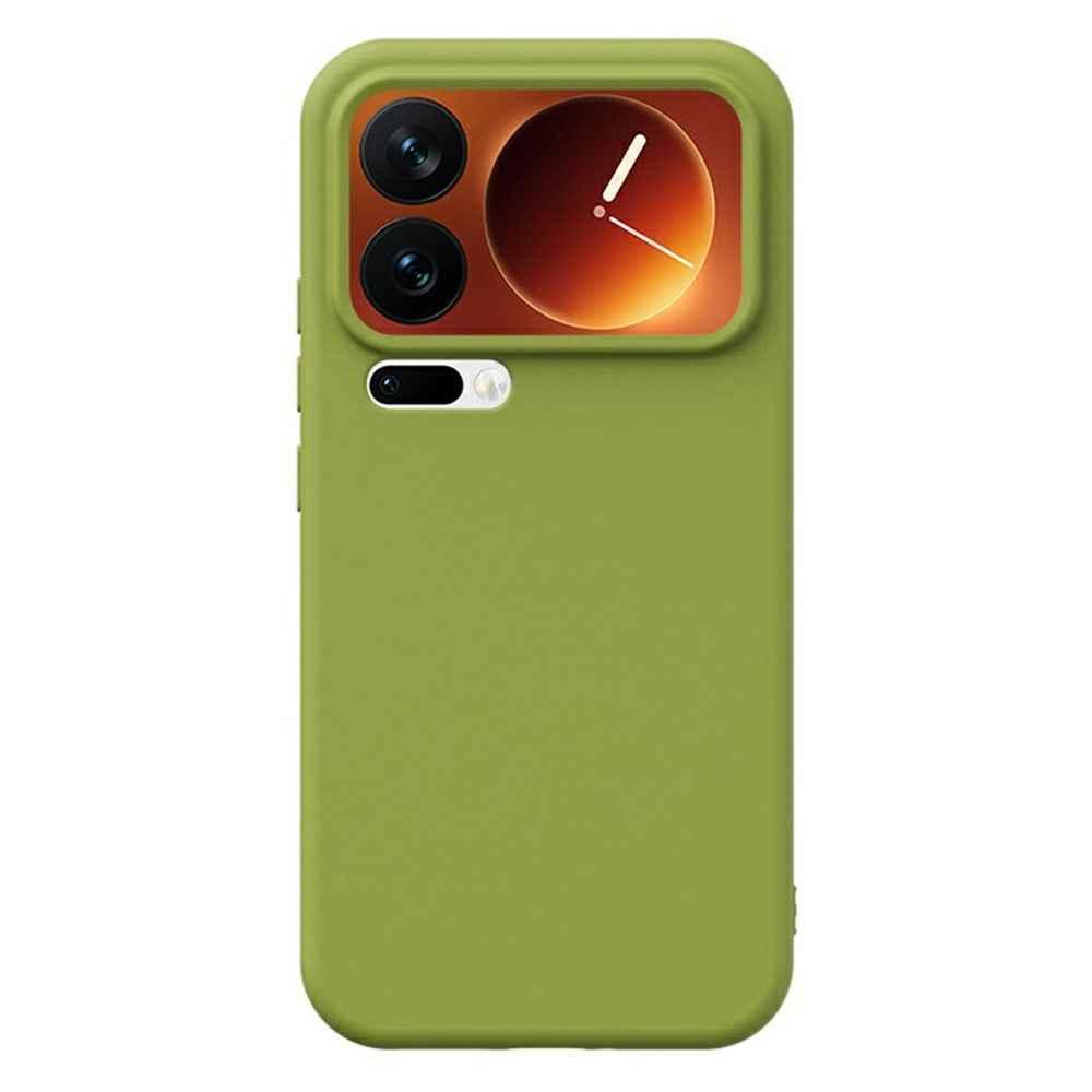 YCADEN For Xiaomi 17 Pro Case Precise Cutouts TPU Phone Back Cover - Bean Green