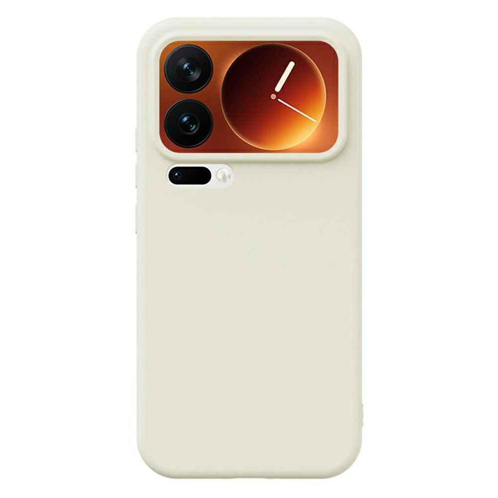 YCADEN For Xiaomi 17 Pro Case Precise Cutouts TPU Phone Back Cover - Antique White