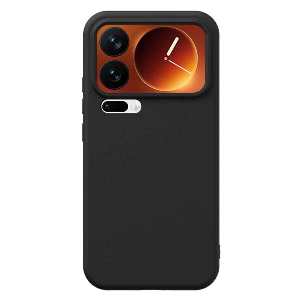YCADEN For Xiaomi 17 Pro Case Precise Cutouts TPU Phone Back Cover - Black