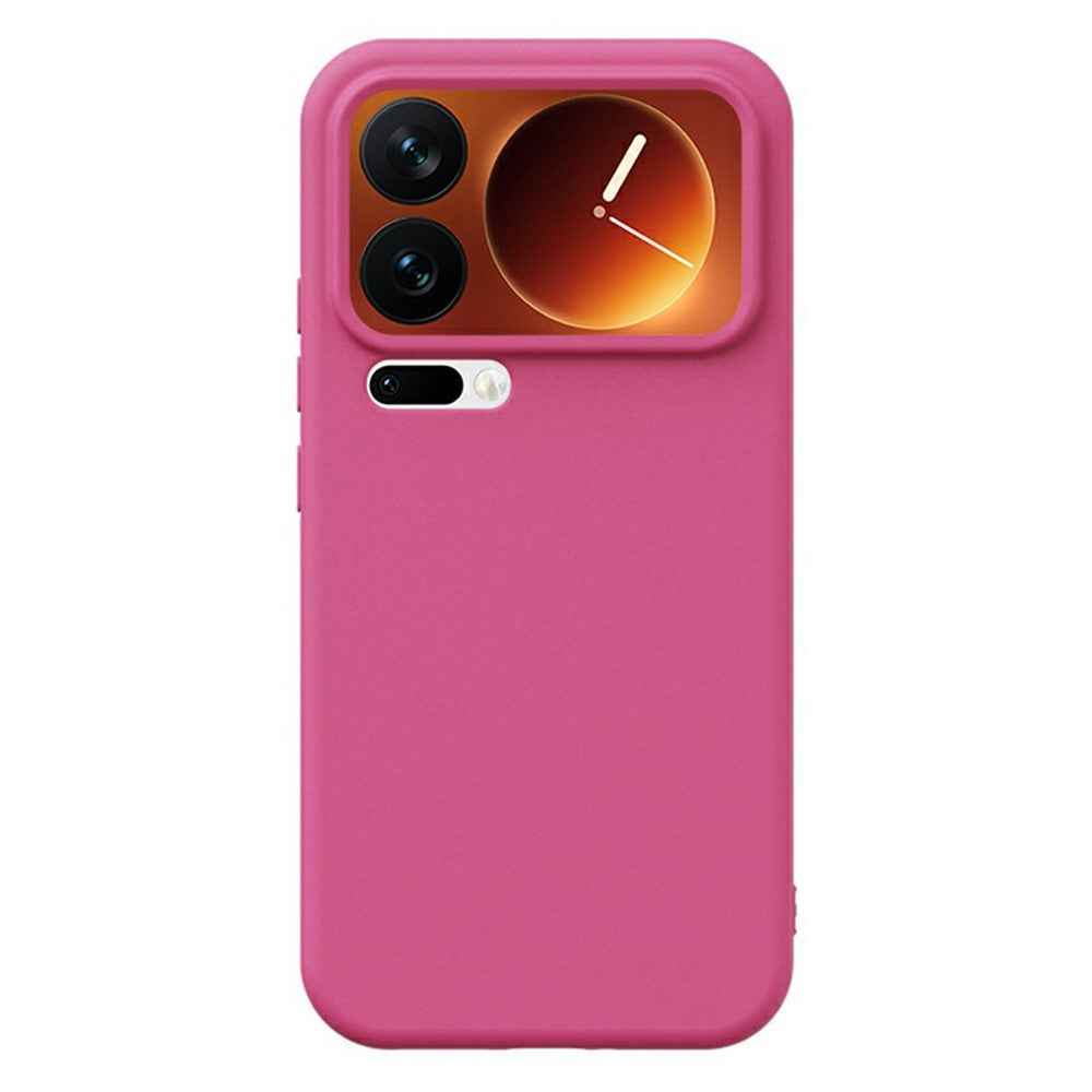 YCADEN For Xiaomi 17 Pro Case Precise Cutouts TPU Phone Back Cover - Pitaya
