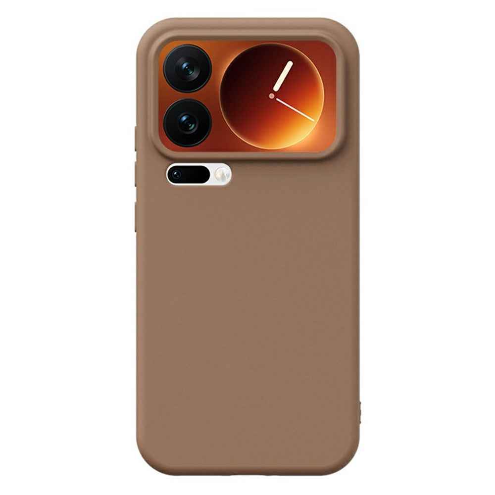 YCADEN For Xiaomi 17 Pro Case Precise Cutouts TPU Phone Back Cover - Khaki