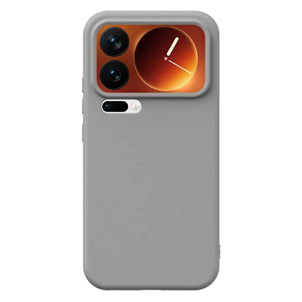 YCADEN For Xiaomi 17 Pro Case Precise Cutouts TPU Phone Back Cover - Pebble Grey
