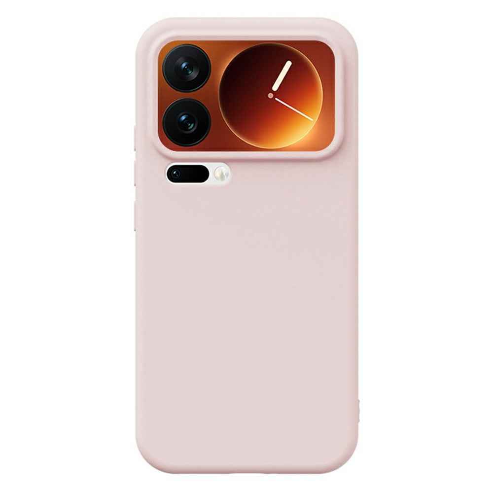 YCADEN For Xiaomi 17 Pro Case Precise Cutouts TPU Phone Back Cover - Morandi Pink