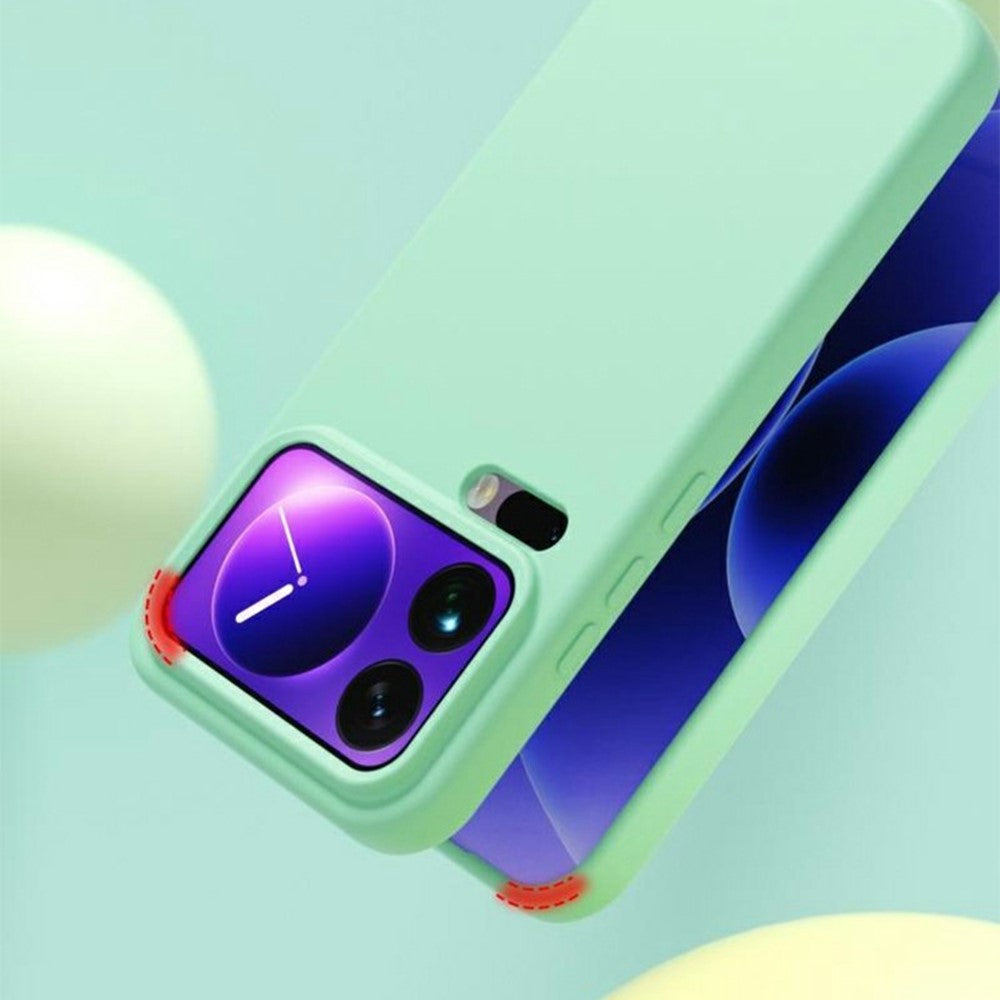 YCADEN For Xiaomi 17 Pro Max Case Precise Cutouts TPU Phone Back Cover - Blackcurrant