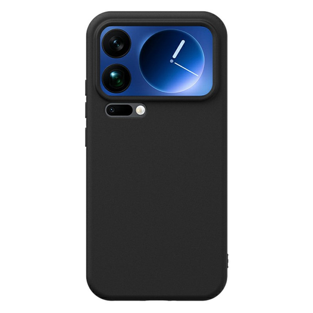 YCADEN For Xiaomi 17 Pro Max Case Precise Cutouts TPU Phone Back Cover - Black