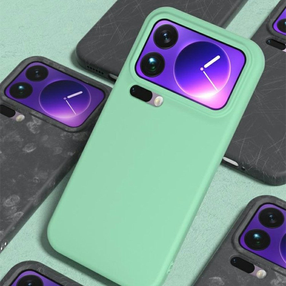 YCADEN For Xiaomi 17 Pro Max Case Precise Cutouts TPU Phone Back Cover - Pitaya