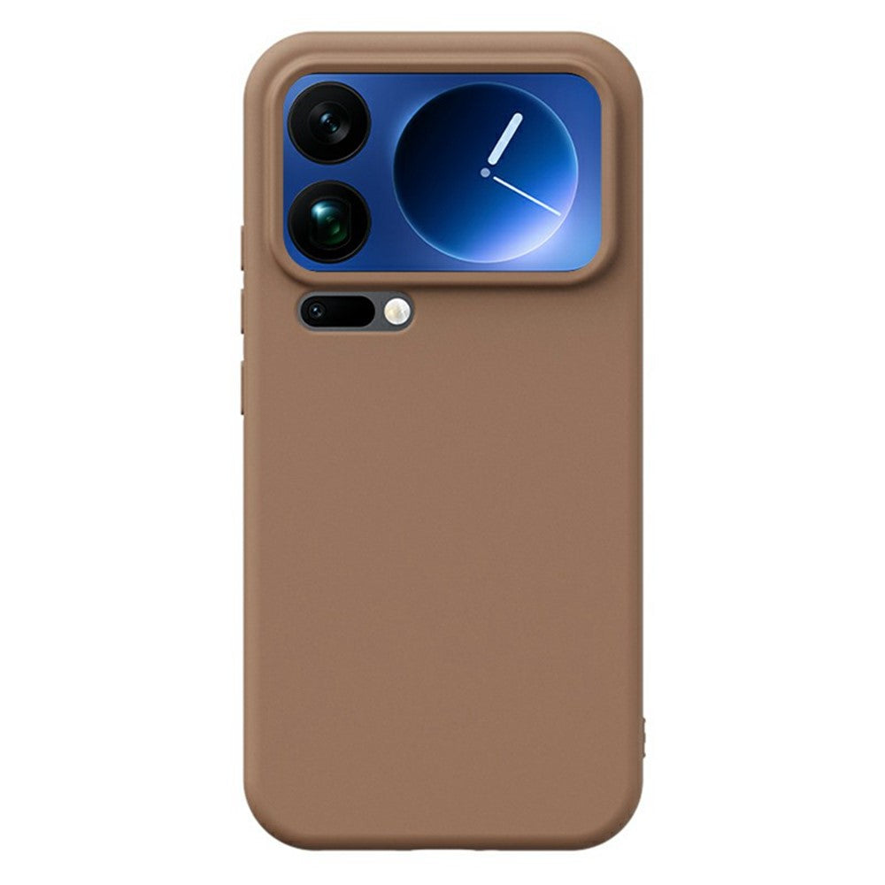 YCADEN For Xiaomi 17 Pro Max Case Precise Cutouts TPU Phone Back Cover - Khaki