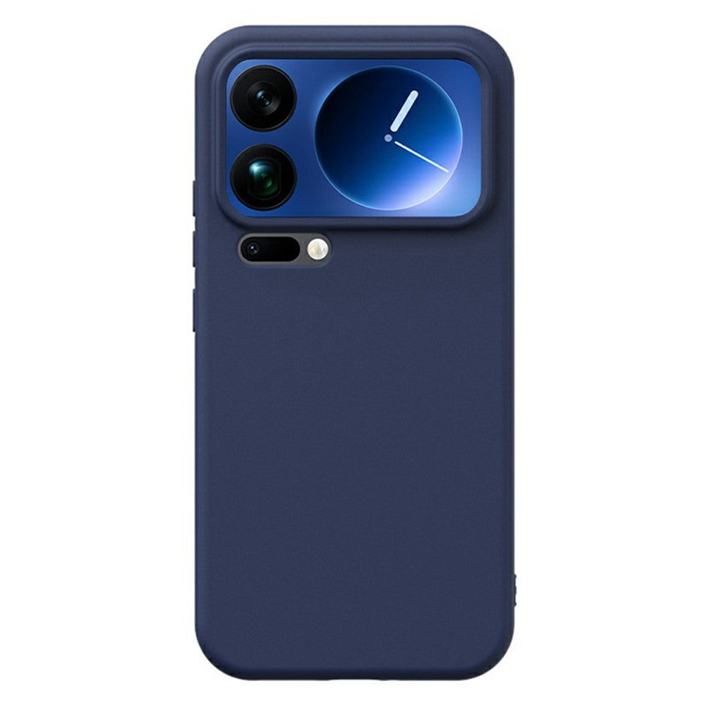 YCADEN For Xiaomi 17 Pro Max Case Precise Cutouts TPU Phone Back Cover - Dark Blue