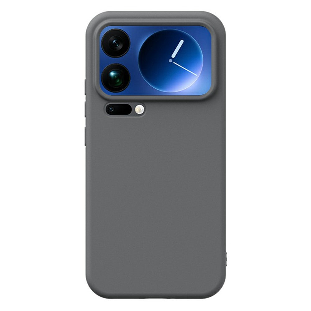 YCADEN For Xiaomi 17 Pro Max Case Precise Cutouts TPU Phone Back Cover - Charcoal Grey