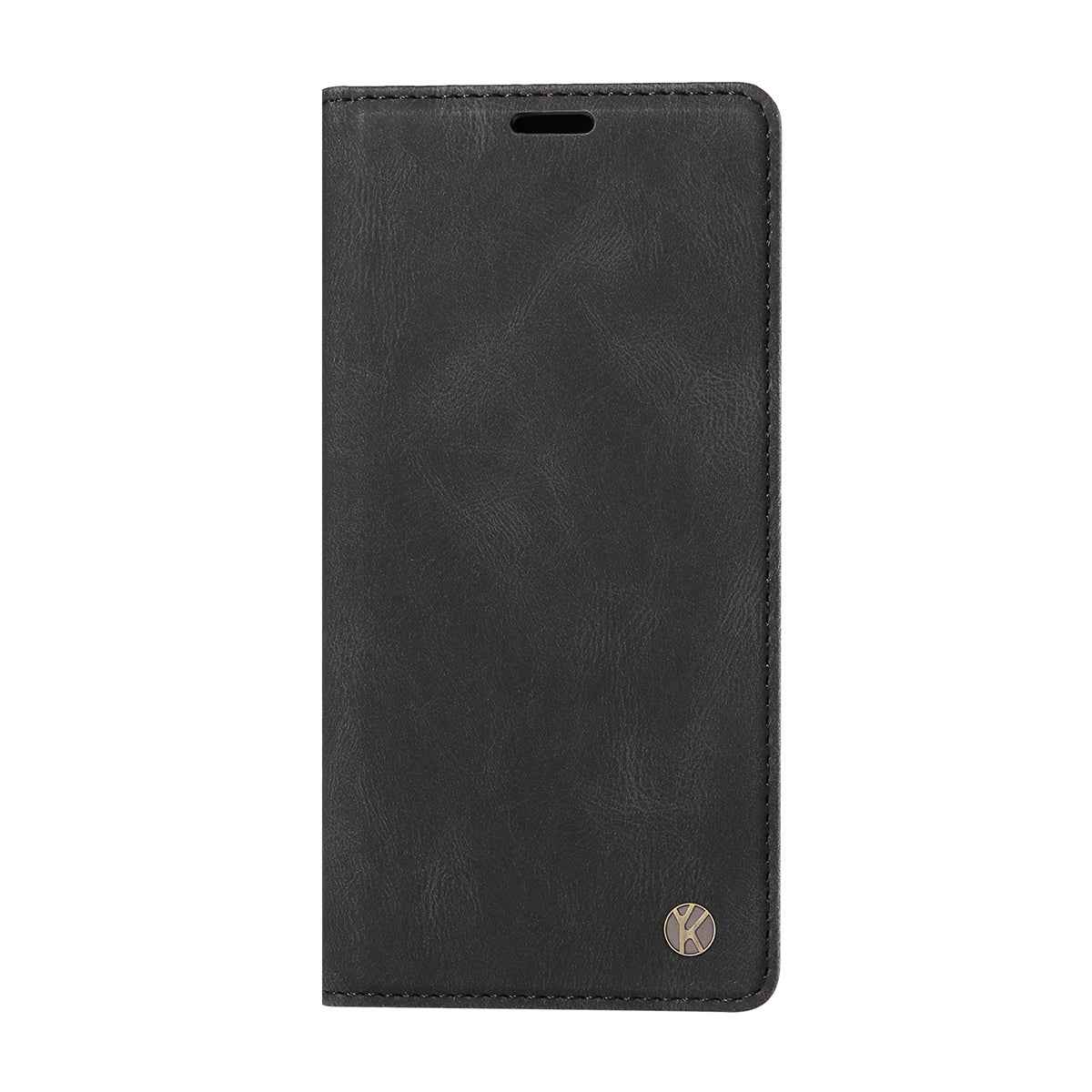 For Xiaomi 17 Pro Leather Cover YIKATU YK-004 Skin-Touch Wallet Phone Cases - Black